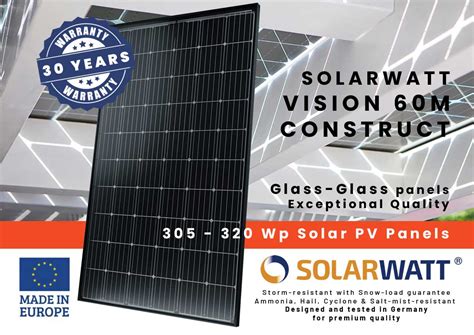 PRODUCT OVERVIEW SOLARWATT SOLAR MODULES.